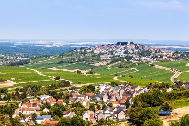 Hilltop village of Sancerre